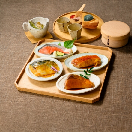 鳥取 「山陰大松」 氷温熟成　煮魚・焼魚ギフトセット8切（めぬけ/さば/紅鮭/ぶり）