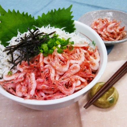 静岡 「石原水産」 駿河湾産 釜揚げ桜えび＆しらすセット