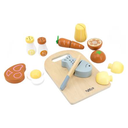 Tryco（トライコ） 木製玩具 おままごと食材セット