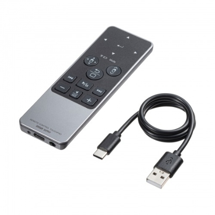 サンワサプライ Bluetoothタッチパッドリモコン MA-PBS325BK ブラック
