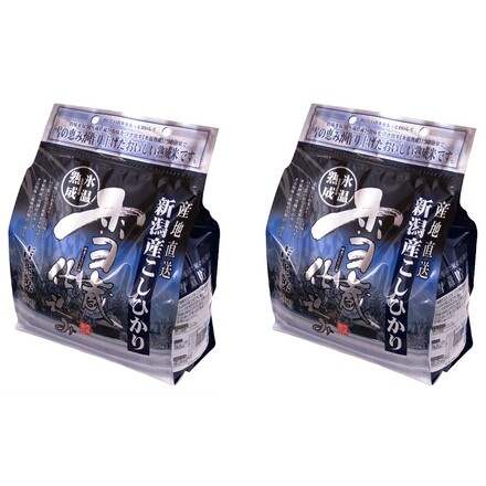 令和7年産 雪蔵仕込み氷温熟成 新潟産こしひかり 4kg（2kg×2袋）