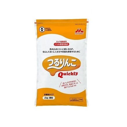 クリニコ つるりんこ Quickly とろみ 調整食品 2kg入 (7-2683-04)