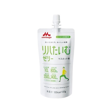クリニコ リハたいむゼリー 栄養補助食品 マスカット味 24袋入 (7-2695-01)