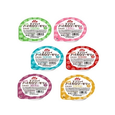 クリニコ エンジョイ 小さなハイカロリー ゼリー 栄養補助食品 いろいろセット 6種×各4個入 (7-2685-15)