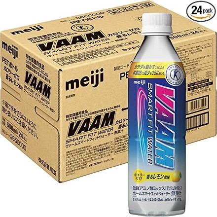 明治 ヴァーム(VAAM) スマートフィットウォーター 香るレモン風味 500ml×24本 特定保健用食品
