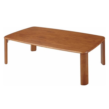 匠木工 天然木収納式折れ脚テーブル 120cm幅