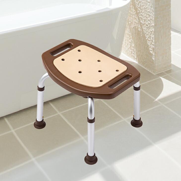 お風呂場での立ち座りをサポートする シャワーベンチ
