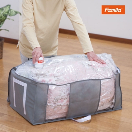 掃除機のいらない圧縮収納ボックス 吸引機付き 9点セット