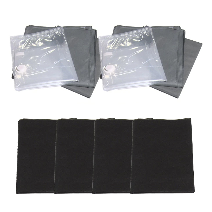 ファミラ 圧縮収納ボックス4個＋竹炭シートセット