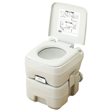 本格派 ポータブルトイレ 水洗トイレ 20L タイプ