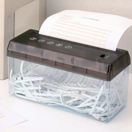 A4電動シュレッダー USBケーブル付き SV-5349