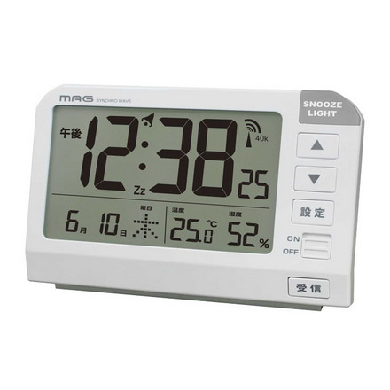 MAG 電波目覚まし時計 ホーネット