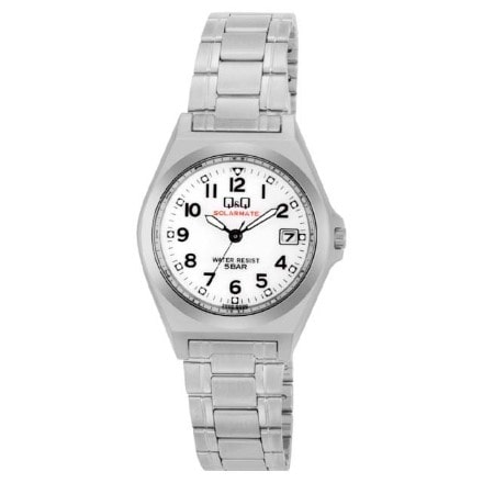 Q＆Q ソーラー電源 腕時計 正規品 6ヵ月間保証 婦人用・白