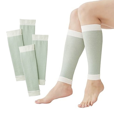 肌側シルクのおやすみふくらはぎサポーター 4枚組