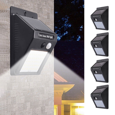 Family-life 8灯LEDセンサーライト 4個組 a29750