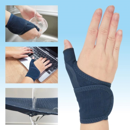 メッシュの手首サポーター 2枚組 右手用2枚