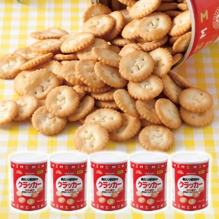 あたり前田のクラッカー 保存缶 5缶セット