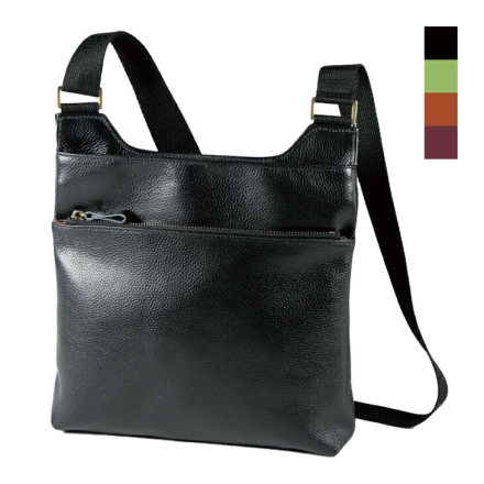 バッグ 豊岡工房 牛革 ショルダーバッグ 日本製 レディース メンズ ブラック