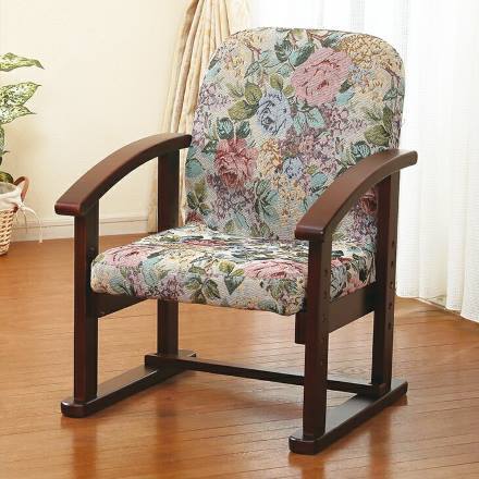 高さが調節できる高座椅子 ミドルタイプ