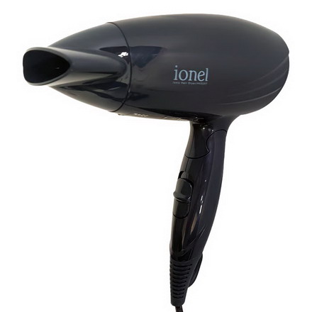 マイナスイオンヘアドライヤー ハイパワー1200W 軽量450g ホワイト