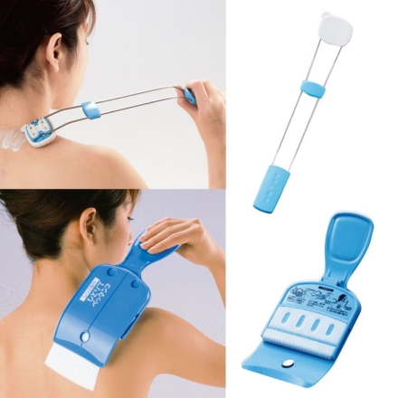 1人でぺったんこ＆軟膏ぬりちゃん 背中 軟膏塗り 湿布貼り 孫の手