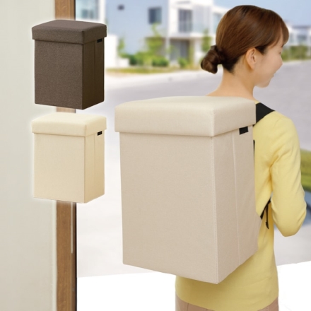 防災ニモナルマルチスツール 防災士監修 防災BOOK付き アイボリー