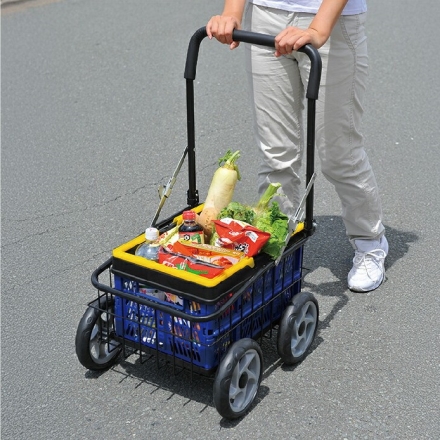 折りたたみ台車 カゴ付き