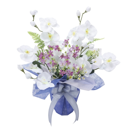 光触媒加工 アートフラワー 「清和」 造花