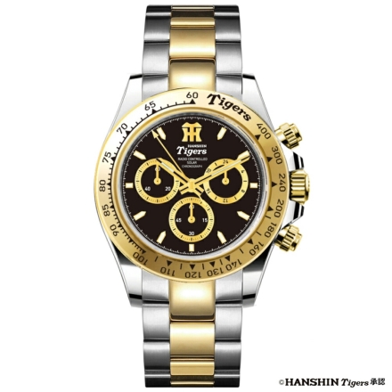 阪神タイガース 電波ソーラークロノグラフ腕時計 阪神タイガース承認商品 限定2025本