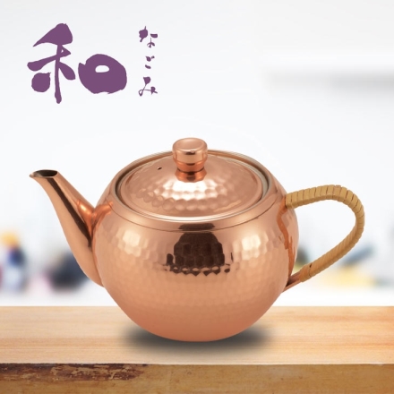 日本製 純銅製 後手急須 CB546S
