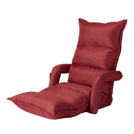 エイミー スイッチチェア マッサージチェア 肘付き リクライニング AIM-133 レッド