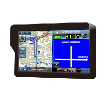 カーナビ 7インチ ポータブルナビ 2025年最新地図搭載 スマートIC 可動式