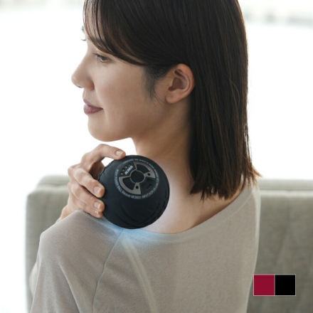 ボディパワーボール リカバー 振動ボール 温冷機能 ブラック