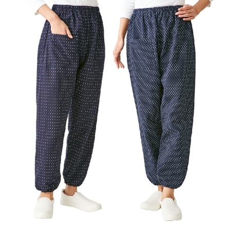 久留米織もんぺ 2柄組 LL