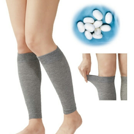 遠赤シルク ふくらはぎサポーター 2足4枚組 M-L