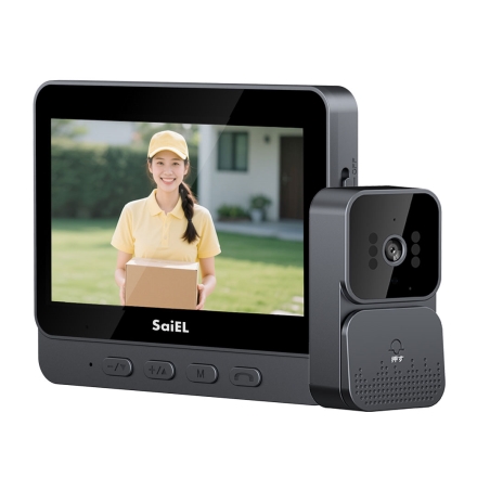 最新型録画機能付き テレビドアホン インターホン ワイヤレス
