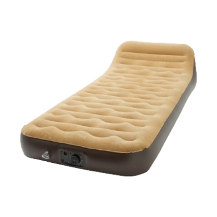 エアーベッド 電動 エアベッド ロータイプ シングル 背もたれ付き