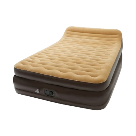 エアーベッド 電動 エアベッド ハイタイプ ワイド 背もたれ付き