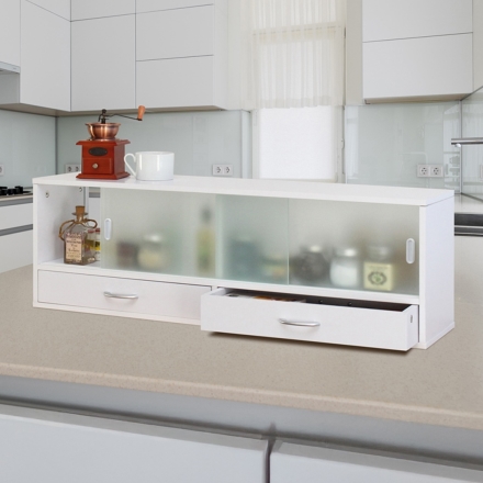 カウンター上キッチン収納ラック 調味料ラック スパイスラック