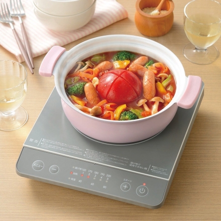 コロント 卓上鍋 18cm 1.9L 鍋 両手鍋 IH対応