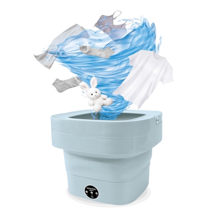 折りたたみ洗濯機 パワフル水流