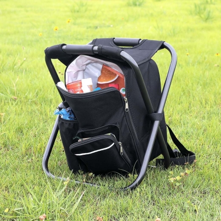 保冷･保温リュックチェア 座れるリュック 椅子