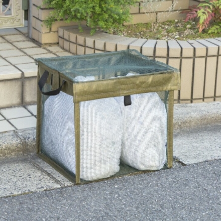 ゴミ出し番長カラスルー 折りたたみゴミ出しボックス 90L