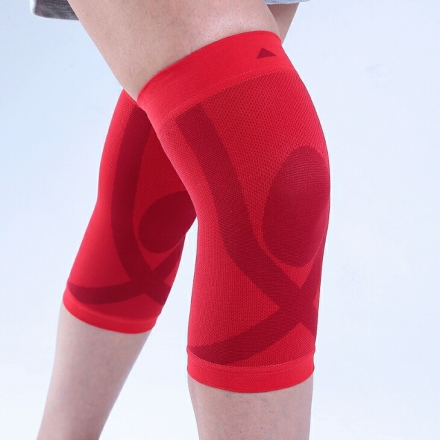 すっきり軽々赤ひざサポーター 2枚組 膝サポーター Lサイズ
