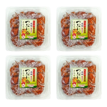 減塩 紀州産南高梅 つぶれ梅 塩分約3％ 1080g(270g×4パック) 梅干し 特大容量 低塩 訳あり 紀州産 国産 完熟 お徳用