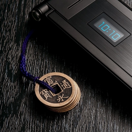 真田六文銭 寛永通宝ストラップ 古銭 ストラップ 六文銭