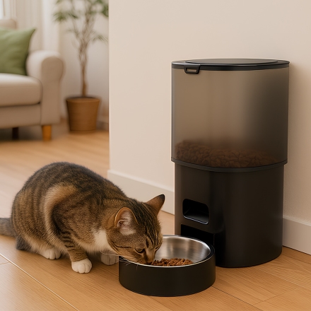 自動えさやり器＆Wi-Fi給水器 2点セット 自動給餌機 自動給餌器 餌やり器 時間設定 曜日設定 wi-fi