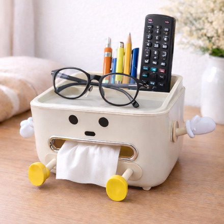 おすわりティッシュくん ティッシュケース