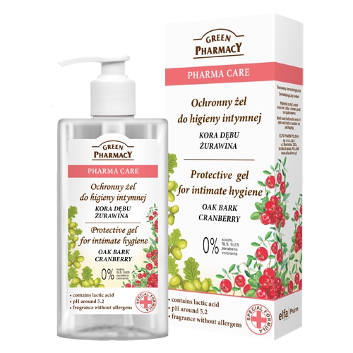 Elfa Pharm エルファファーム Green Pharmacy SOOTHING FEMININE WASH フェミニン ウォッシュ Oak Bark Cranberry クランベリー