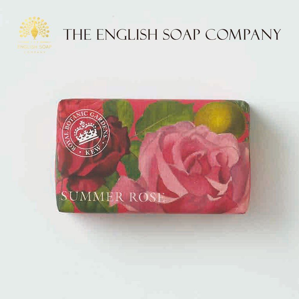 English Soap Company イングリッシュソープカンパニー KEW GARDEN キュー・ガーデン Luxury Shea Soaps シアソープ Summer Rose サマーローズ